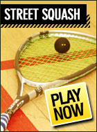 Street Squash - Fast paced squash game in a small alley