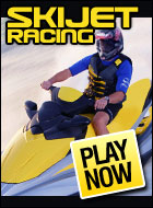 Ski Jet Racing - High speed race through the city sewers
